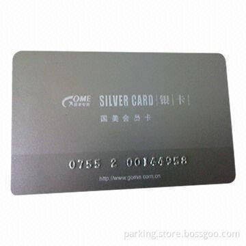 UHF Card with 10 Years Data Retention, Customized Logo Prints are Accepted